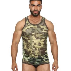 Greek Fishnet Tank