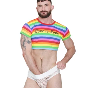 Love is Love Pride Crop Top