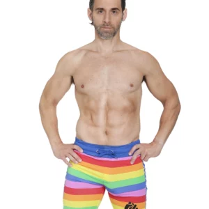 Old Glory Pride Raised Fist Shorts
