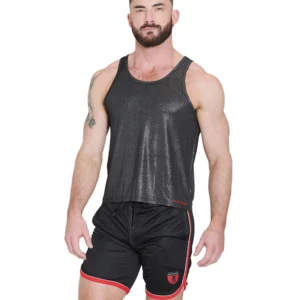 Sheer Muscle Tank Top