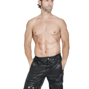 US Armour Faux Leather Combat Shorts